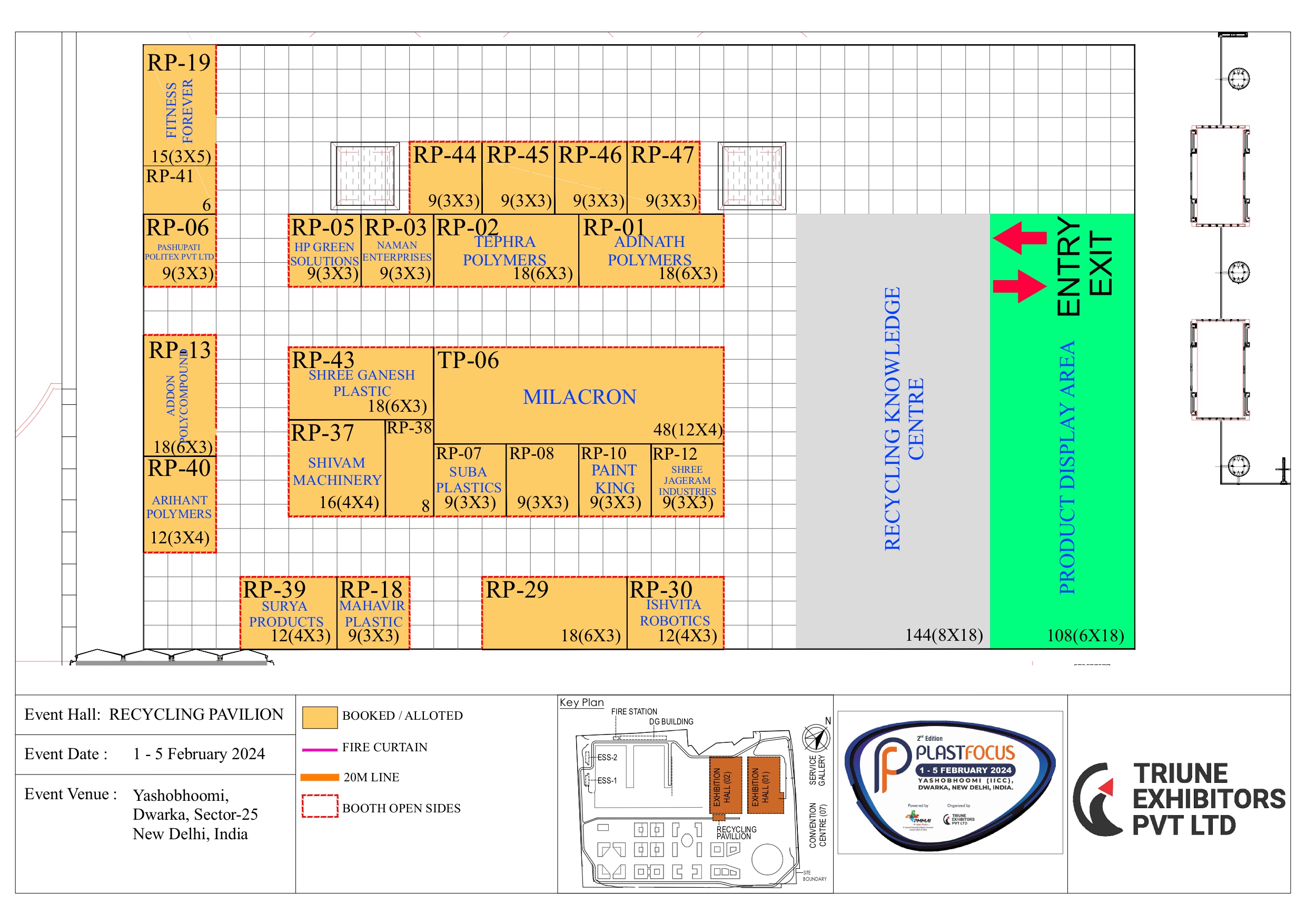 Hall-1-Layout-Plan